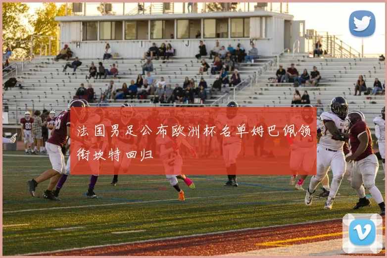 法国男足公布欧洲杯名单姆巴佩领衔坎特回归